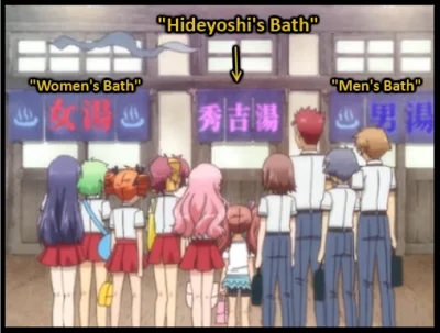 b.....r - @Male_dziewczynka: fejk, Hideyoshi nie jest dziewczynką ani nie jest typu m...