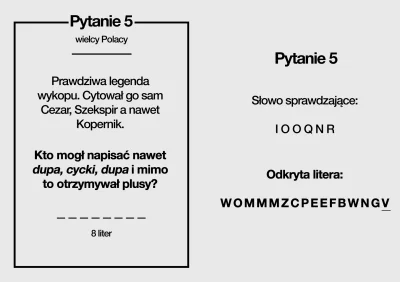 alyszek - zasady -> http://vault-tec.pl/Wykopoczta/Kartainformacyjna.jpg
PYTANIE 5
...