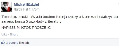 bartov - #bekazpodludzi oczywiście w miejsce PRACA wpisał "łóżko w Playboy'u"