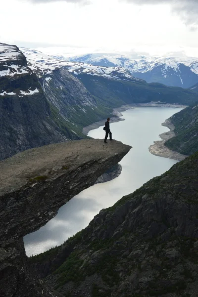 Cabajo - Pierwszy dzień w Norwegii kończył się deszczem na campingu i taka sama pogod...