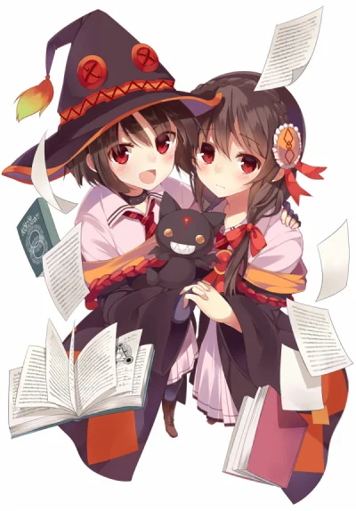 Hajak - #randomanimeshit #anime #konosuba #megumin @bdag476 #yunyun #chomusuke