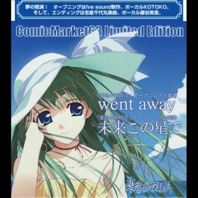 Krunhy - [ #okladkiplytanime ]

Kotoko - Went Away (夏色の砂時計) 
Went Away

#randoma...