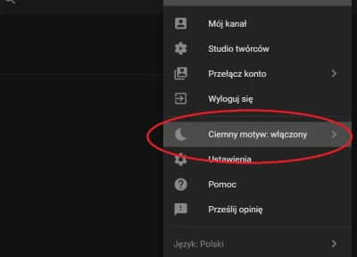 piszczel - #youtube #internet
Pewnie to stara sprawa, ale właśnie odkryłem tryb nocn...