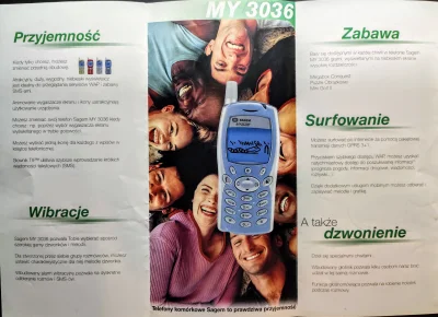 gonera - #codziennienowydumbphone nr 48: Sagem MY 3036, 2002r.

"Telefony komórkowe...