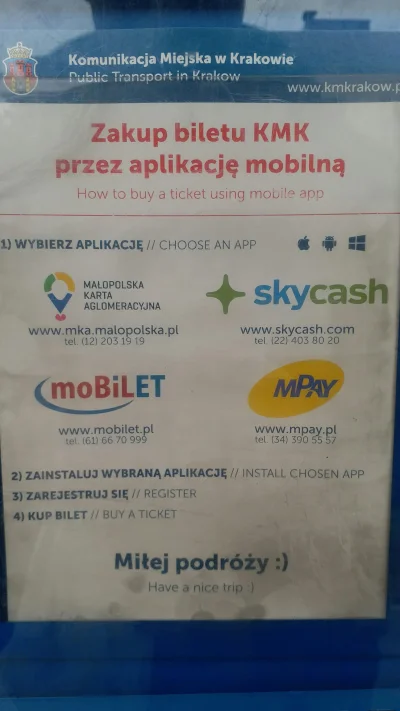 4ntymateria - Murki z #krakow która aplikacja najlepsza do kupowania biletów?