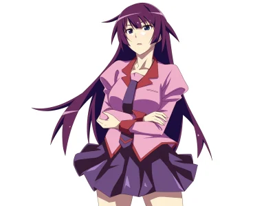 Jimp - #randomanimeshit #monogatari #senjougahara #senjougaharahitagi