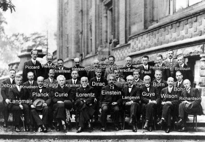 blzj - Najmądrzejsze zdjęcie jakie widziałem:


Kongres Solvaya w 1927 roku

#na...