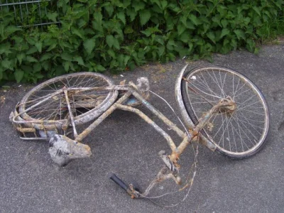 Damasweger - @roxet: Myślałem że tylko w Holandii topią rowery a później je wystawiaj...