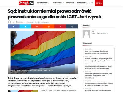 szczamnamlodziez - Druga osoba ukarana za odmowę usługi osobom LGBT. Podstawą jak zwy...