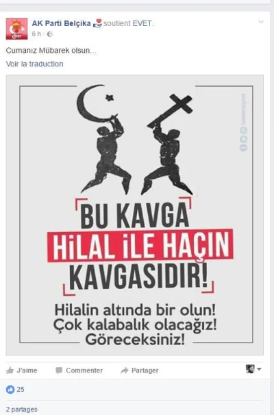 P.....u - Z tureckiej kampanii wyborczej AKP
"Walka pomiędzy krzyżem a półksiężycem"...