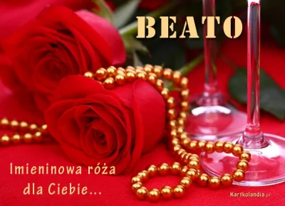 balatka - wszystkiego najlepszego z okazji imienin, BEATKI
#imieniny #beata #zyczeni...