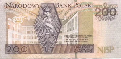 m.....l - Zwróćcie uwagę na rewers banknotu dwustuzłotowego. 

Zdeformowany orzeł.
...