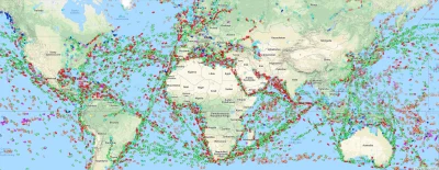 ponuras - Zawsze mnie wgniata jak widzę ilość statków na MarineTraffic (⌐ ͡■ ͜ʖ ͡■) C...