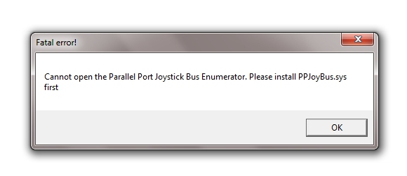 ppjoybus.sys install