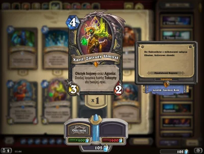 ZnasztegoAndrzeja - #hearthstone
Czy ta karta jest w ogóle grana? Jeszcze jej nie wi...