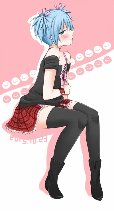 Hajak - #randomanimeshit #ansatsukyoushitsu #nagisashiota #crossdressing #zakolanowki...