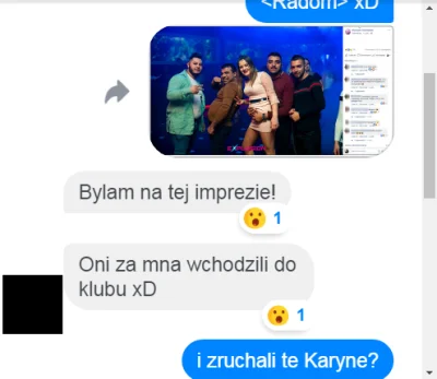 N.....r - Mam Łamiącą Wiadomość, moja kumpela z Radomia akurat była wtedy w tym klubi...