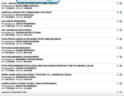 NiecoCiekawszyNick - @NiecoCiekawszyNick:


 Z ciekawości sprawdziłem, ile firm ma w ...