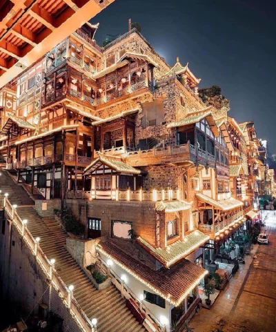 Mesk - Chongqing, Chiny
#fotografia #chiny #architektura #budownictwo #podroze #ciek...