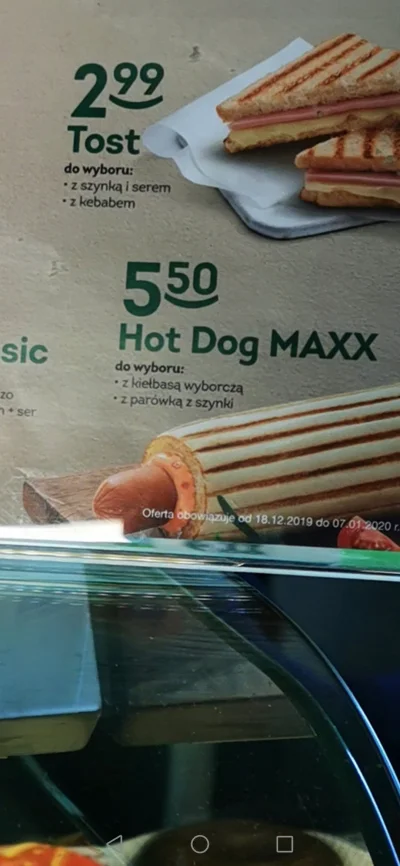 kaczoki - Hot dog z pyszną kiełbasą w żabce.
#heheszki #zabka