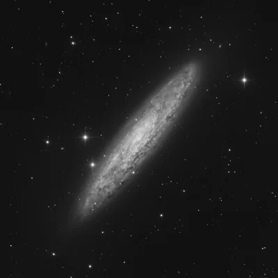 namrab - Galaktyka NGC 253 w wysokiej rozdzielczości. 50 minut naświetlania.
Sprzęt:...
