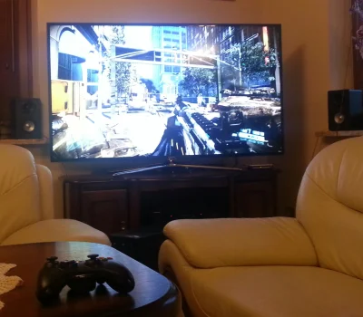 s.....l - Tak moi drodzy wygląda Crysis 2 w DX11 z HD teksturami i teselacją na 65'' ...