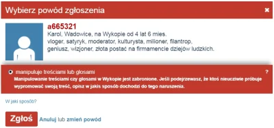 Amadeo - > Ciekawe czy poleci ban za oszustwo, manipulację treścią.

@DawajDawaj: O...