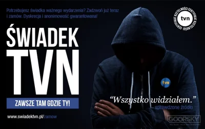 f.....k - TVN wk...e? To czemu nie podesłali swego świadka?