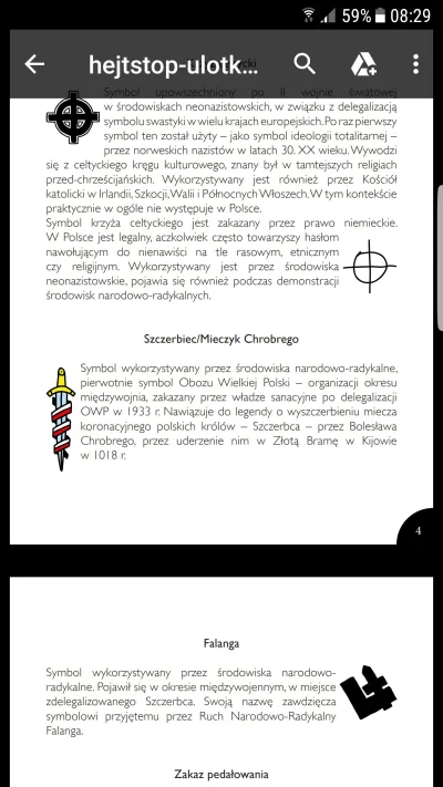 crixos - @Andreth krzyz celtycki i falanga nie sa zakazane w Polsce