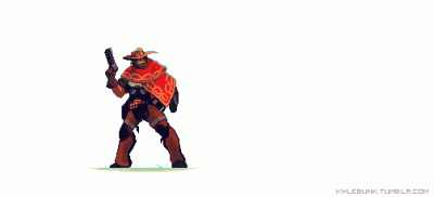 Procyon95 - #overwatch #gif #pixelart