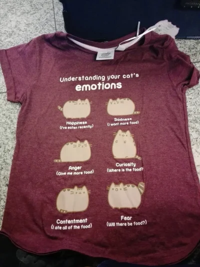 S.....n - Kupiłam sobie nową ulubioną koszulkę (｡◕‿‿◕｡)
#koty #modadamska #pusheen