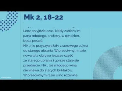 InsaneMaiden - 15 STYCZNIA 2018
Poniedziałek

(Mk 2, 18-22)
Uczniowie Jana i fary...