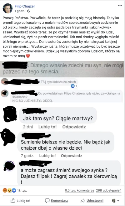 Vencite - tym razem zamazał jednak dane osób które to pisały xD ciekawe, czy już się ...