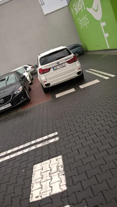 Sony_Toprano - tylko człowiek w bmw mógł pomyśleć, że to specjalne miejsce wyznaczone...