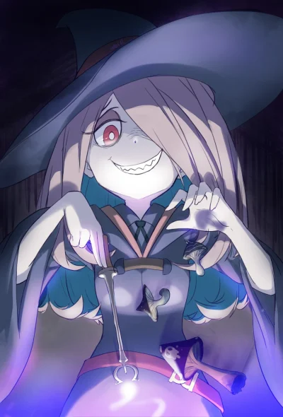 LlamaRzr - #randomanimeshit #littlewitchacademia #sucymanbavaran #redeyesalert