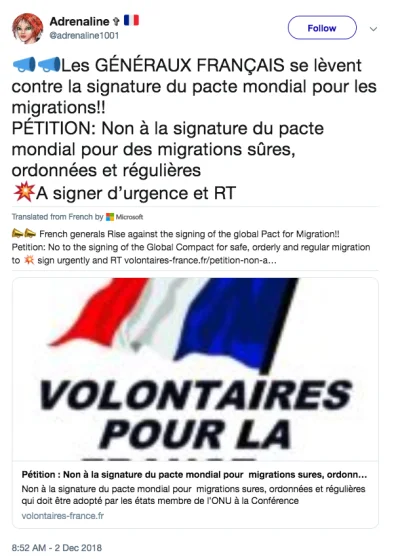 B.....a - @Brzytwa_Ockhama: Generałom francuskiego wojska nie podoba się pakt migracy...