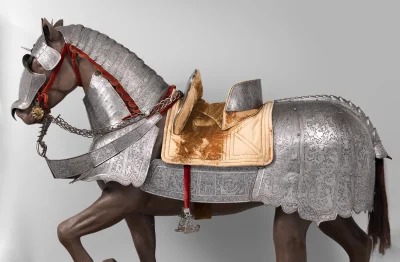 myrmekochoria - Zbroja (42,2 kg) dla konia wykonana dla hrabiego Antonio IV Collalto,...