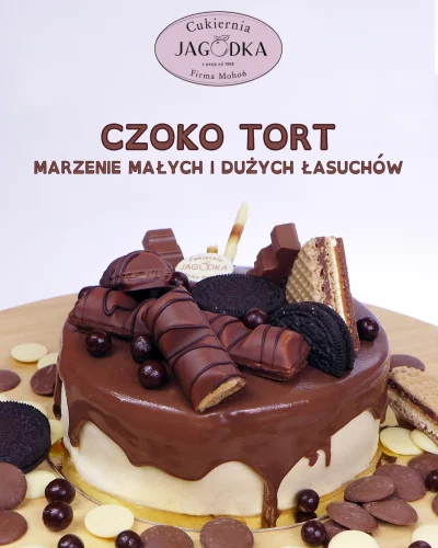 CukierniaJagodka - Marzenie małych i dużych łasuchów - Czoko tort! ( ͡º ͜ʖ͡º) 

Tor...