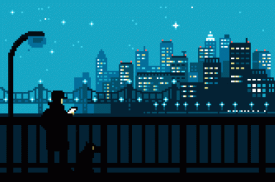 B.....s - #cityscape #feelings #pixelart