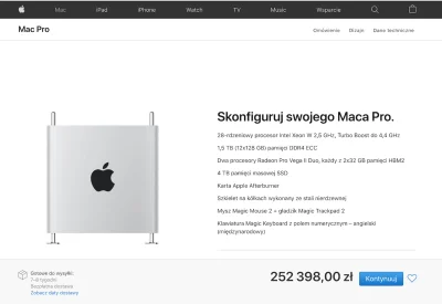 thefutureisnow - Nowy Mac Pro od Apple w opcji maximum kosztuje 252398zł ( ͡€ ͜ʖ ͡€)