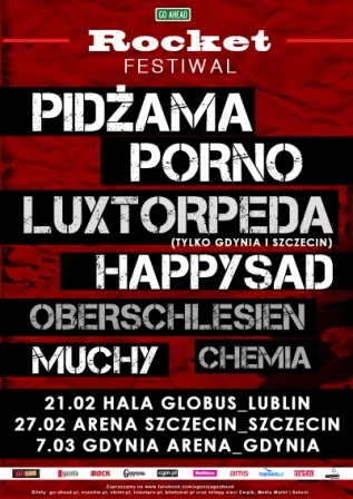 ziemniak210 - Wybiera się ktoś? #lublin #gdynia #szczecin #poznan #muzyka