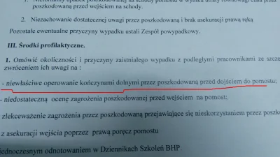 salvador5000 - #bhp #praca #heheszki uwielbiam czytać ustalenia powypadkowe :)