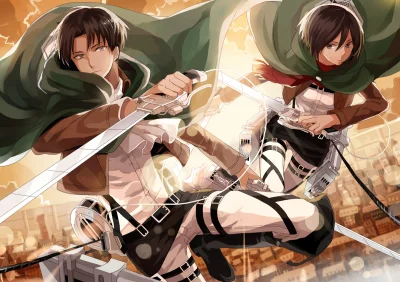 Morimasa - #randomanimeshit #shingekinokyojin #attackontitan #levi #mikasaackerman #g...