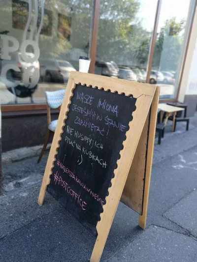 kaczoki - W #Bydgoszcz otwiera się Starbucks. Tymczasem jedna z kawiarni reklamuje si...