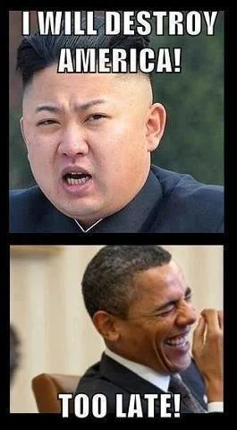 apanKuba - #politykazagraniczna #obrazek #kimdzongun #obama