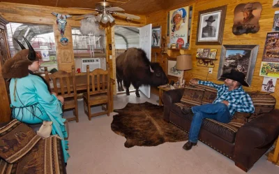 faxepl - Nie wiem jak się do tego odnieść więc wstawiam zdjęcie faceta z bizonami w d...