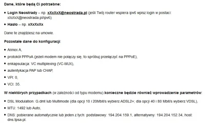 m.....r - W piątek byli u mnie technicy z Orange i przygotowywali wszystko pod podłąc...