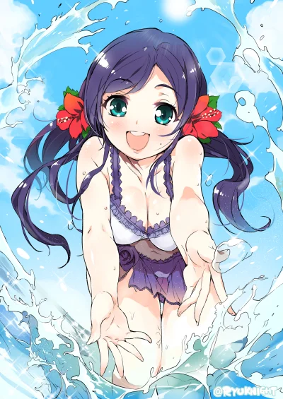 FlaszGordon - #randomanimeshit #animeart [ #lovelive #nozomitoujou artysta: #ryunaito...