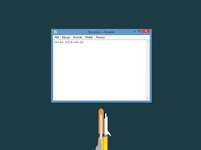 Deykun - Właśnie odkryłem, że jak się kliknie F5 w Windowsowym notatniku to wkleja ak...