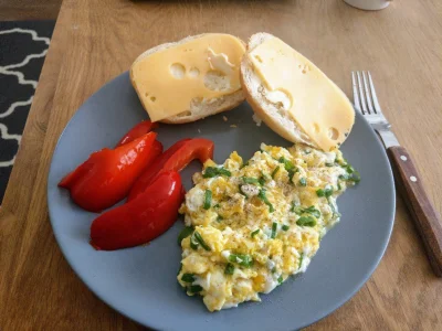 zasadzka01 - Klasycznie jajeczniczka przy niedzieli musi być :) #gotujzwykopem